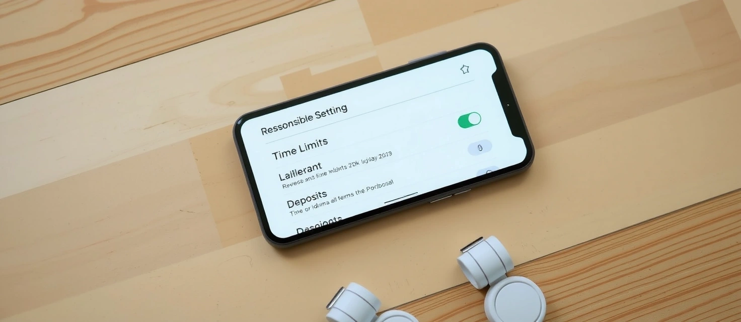 Responsible gaming settings